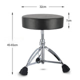 Maxbell Drum Throne with Anti Slip Rubber Feet Strong Load Bearing Height Adjustable