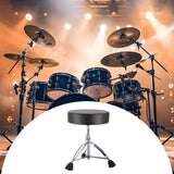 Maxbell Drum Throne with Anti Slip Rubber Feet Strong Load Bearing Height Adjustable