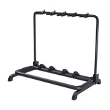 Maxbell Multi Guitar Stand Rack 5 Slot Foldable for Electric Acoustic Guitars Studio
