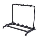 Maxbell Multi Guitar Stand Rack 5 Slot Foldable for Electric Acoustic Guitars Studio