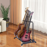 Maxbell Multi Guitar Stand Rack 5 Slot Foldable for Electric Acoustic Guitars Studio