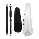 Maxbell 4/4 Violin Hard Case Carbon Fiber for Beginner String Instrument Accessories