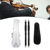 Maxbell 4/4 Violin Hard Case Carbon Fiber for Beginner String Instrument Accessories