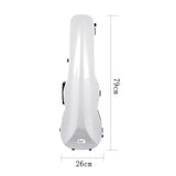 Maxbell 4/4 Violin Hard Case Carbon Fiber for Beginner String Instrument Accessories
