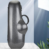 Maxbell Alto Saxophone Case Saxophone Carrying Case for Outdoor Exercise Performance gray