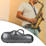 Maxbell Alto Saxophone Case Saxophone Carrying Case for Outdoor Exercise Performance gray