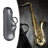 Maxbell Alto Saxophone Case Saxophone Carrying Case for Outdoor Exercise Performance gray