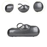 Maxbell Alto Saxophone Case Saxophone Carrying Case for Outdoor Exercise Performance gray