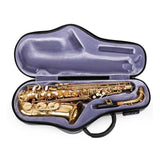 Maxbell Alto Saxophone Case Saxophone Carrying Case for Outdoor Exercise Performance gray