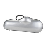 Maxbell Alto Saxophone Case Saxophone Carrying Case for Outdoor Exercise Performance Argent