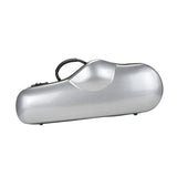 Maxbell Alto Saxophone Case Saxophone Carrying Case for Outdoor Exercise Performance Argent