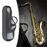 Maxbell Alto Saxophone Case Saxophone Carrying Case for Outdoor Exercise Performance Black white pattern
