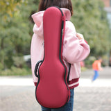 Maxbell Ukulele Case for 21 inch Ukulele Ukulele Gig Bag for Outdoor Beginners Gifts red