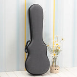 Maxbell Ukulele Hard Case 26inch Lightweight Portable Ukuleles Bag for Tenor Ukulele Gray