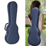 Maxbell Ukulele Hard Case 26inch Lightweight Portable Ukuleles Bag for Tenor Ukulele Blue