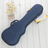 Maxbell Ukulele Hard Case 26inch Lightweight Portable Ukuleles Bag for Tenor Ukulele Blue