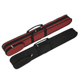 Maxbell String Bass Bow Box Portable Padded Bow Bag for Outdoor Performances Camping Black