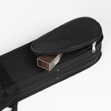 Maxbell String Bass Bow Box Portable Padded Bow Bag for Outdoor Performances Camping Black