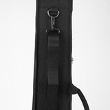 Maxbell String Bass Bow Box Portable Padded Bow Bag for Outdoor Performances Camping Black