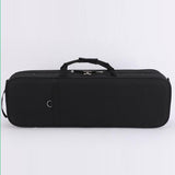 Maxbell Violin Carry Case with Backpack Straps Sturdy with Hygrometer for Travel 4 ro 4