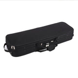 Maxbell Violin Carry Case with Backpack Straps Sturdy with Hygrometer for Travel 1 to 2