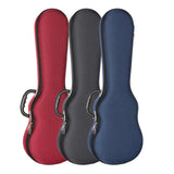 Maxbell Ukulele Case Soft Carring Case for Stage Performance Concert Beginners Gifts red