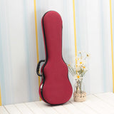 Maxbell Ukulele Case Soft Carring Case for Stage Performance Concert Beginners Gifts red