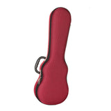 Maxbell Ukulele Case Soft Carring Case for Stage Performance Concert Beginners Gifts red