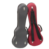 Maxbell Ukulele Case Soft Carring Case for Stage Performance Concert Beginners Gifts red