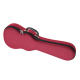 Maxbell Ukulele Case Soft Carring Case for Stage Performance Concert Beginners Gifts red