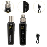Maxbell Wireless Microphones Transmitter Receiver for PA System Electronic Keyboards