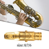 Maxbell Alto Saxophone Mouthpiece for Woodwind Instrument Attachments Stage Teachers 8