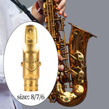 Maxbell Alto Saxophone Mouthpiece for Woodwind Instrument Attachments Stage Teachers 8