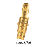 Maxbell Alto Saxophone Mouthpiece for Woodwind Instrument Attachments Stage Teachers 8