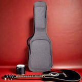 Maxbell Electric Guitar Bag Handbag Carrying Case for Bass Guitars Classical Guitars grey