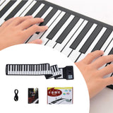 Maxbell 88 Key Roll up Keyboard Piano 16 Rhythms, 16 Tones, 6 Demo Songs for Ages 3+
