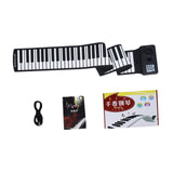 Maxbell 88 Key Roll up Keyboard Piano 16 Rhythms, 16 Tones, 6 Demo Songs for Ages 3+