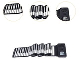Maxbell 88 Key Roll up Keyboard Piano 16 Rhythms, 16 Tones, 6 Demo Songs for Ages 3+