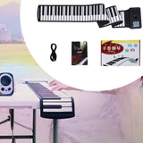 Maxbell 88 Key Roll up Keyboard Piano 16 Rhythms, 16 Tones, 6 Demo Songs for Ages 3+