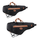 Maxbell Saxophone Backpack Oxford Cloth Sturdy Musical Instrument Case for Beginners Alto