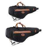 Maxbell Saxophone Backpack Oxford Cloth Sturdy Musical Instrument Case for Beginners Alto