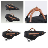 Maxbell Saxophone Backpack Oxford Cloth Sturdy Musical Instrument Case for Beginners Alto