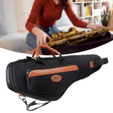 Maxbell Saxophone Backpack Oxford Cloth Sturdy Musical Instrument Case for Beginners Alto