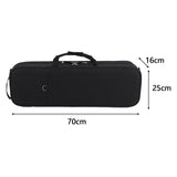 Maxbell Hard Shell Violin Case Professional Musical Gift Fiddle Hand Bag for Players 1 2