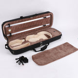 Maxbell Hard Shell Violin Case Professional Musical Gift Fiddle Hand Bag for Players 1 4