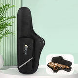 Maxbell Alto Saxophone Case Zipper Carrying Backpack for Exercise Travel Performance