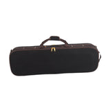 Maxbell Violin Hard Shell Case with Straps Portable for Beginner Players Enthusiasts 78cmx26cmx16cm