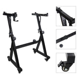 Maxbell Piano Keyboard Stand Iron Detachable Heavy Duty Folding for Amateur Beginner