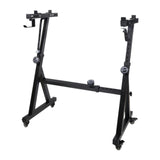 Maxbell Piano Keyboard Stand Iron Detachable Heavy Duty Folding for Amateur Beginner