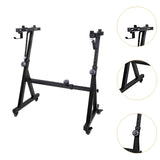 Maxbell Piano Keyboard Stand Iron Detachable Heavy Duty Folding for Amateur Beginner